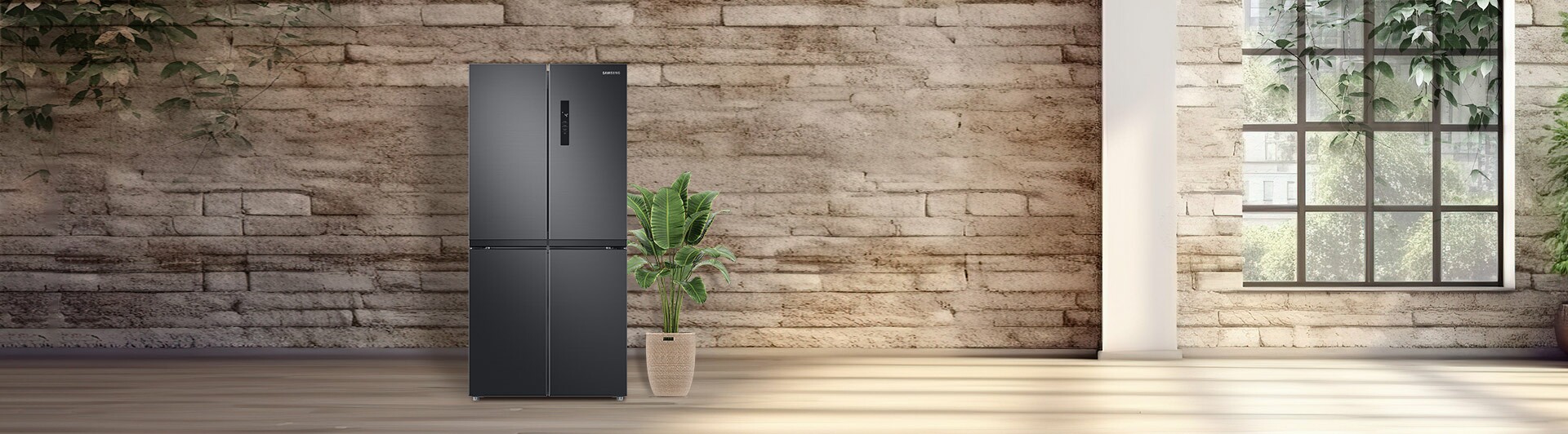 Tủ lạnh Samsung Inverter 488 lít RF48A4000B4/SV