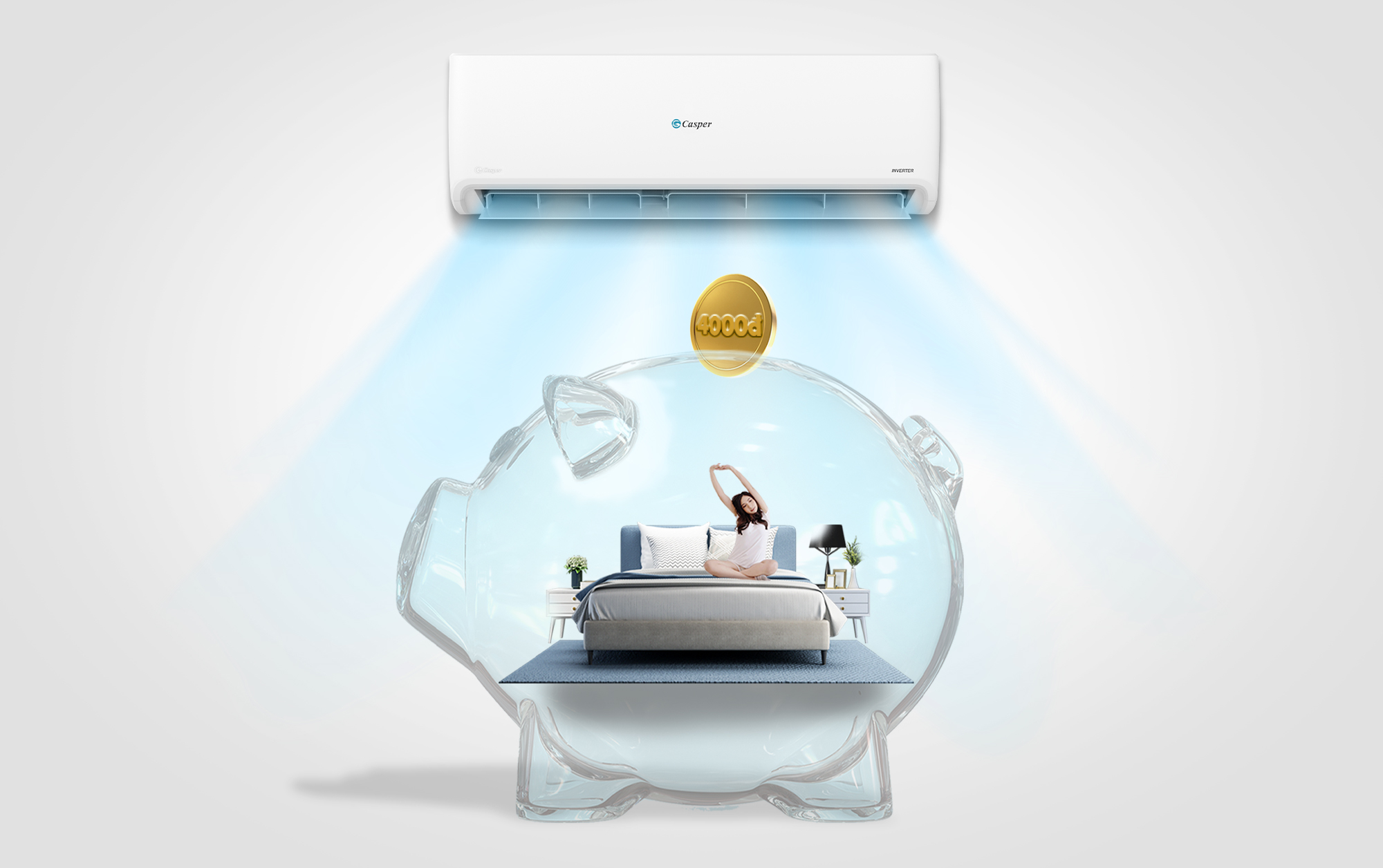 Điều hòa Inverter 2 chiều 24000BTU (GH-24IS33)