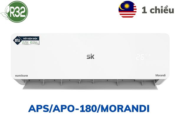 Điều hòa Sumikura APS/APO-180/MORANDI 18000BTU 1 chiều