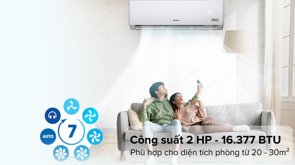 Máy lạnh Gree Inverter 2 HP GWC18PC-K3D0P4