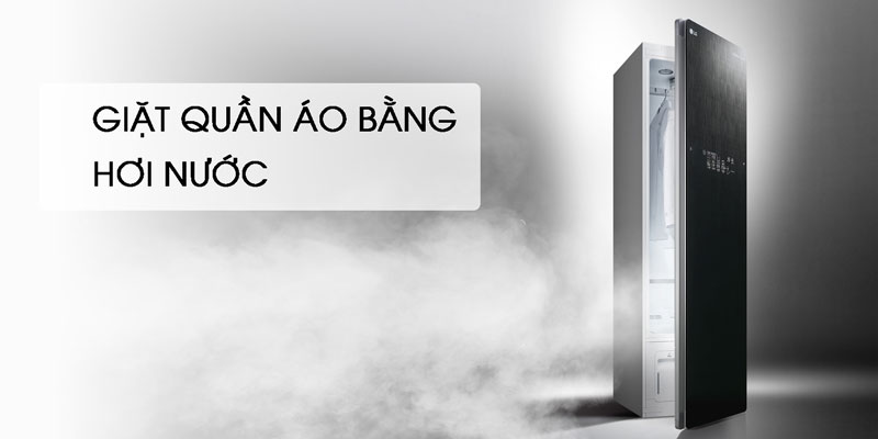 Tủ chăm sóc quần áo thông minh LG 3 móc Styler màu nâu S3RF