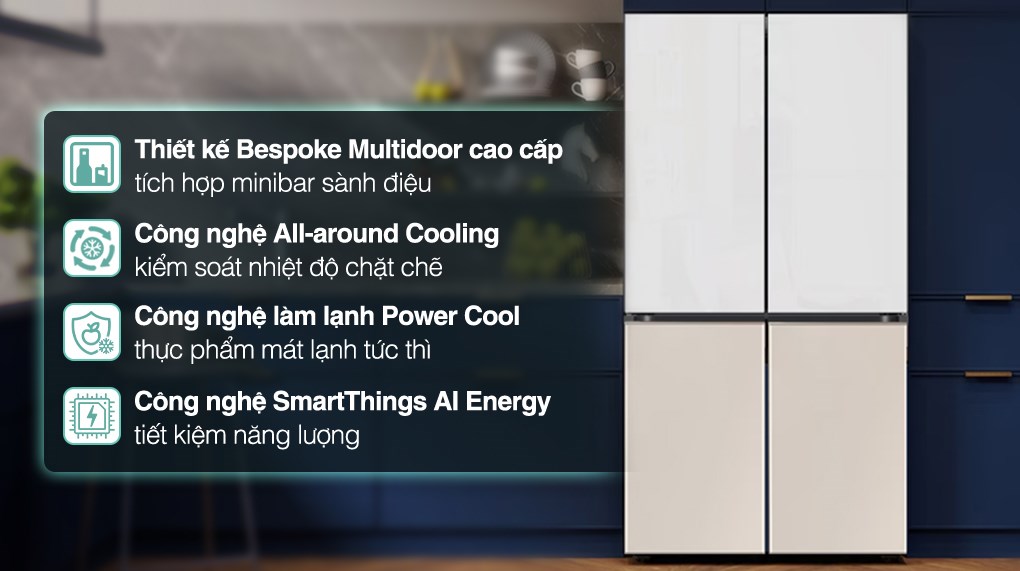 Tủ lạnh Samsung Inverter 648 lít RF59CB66F8S/SV